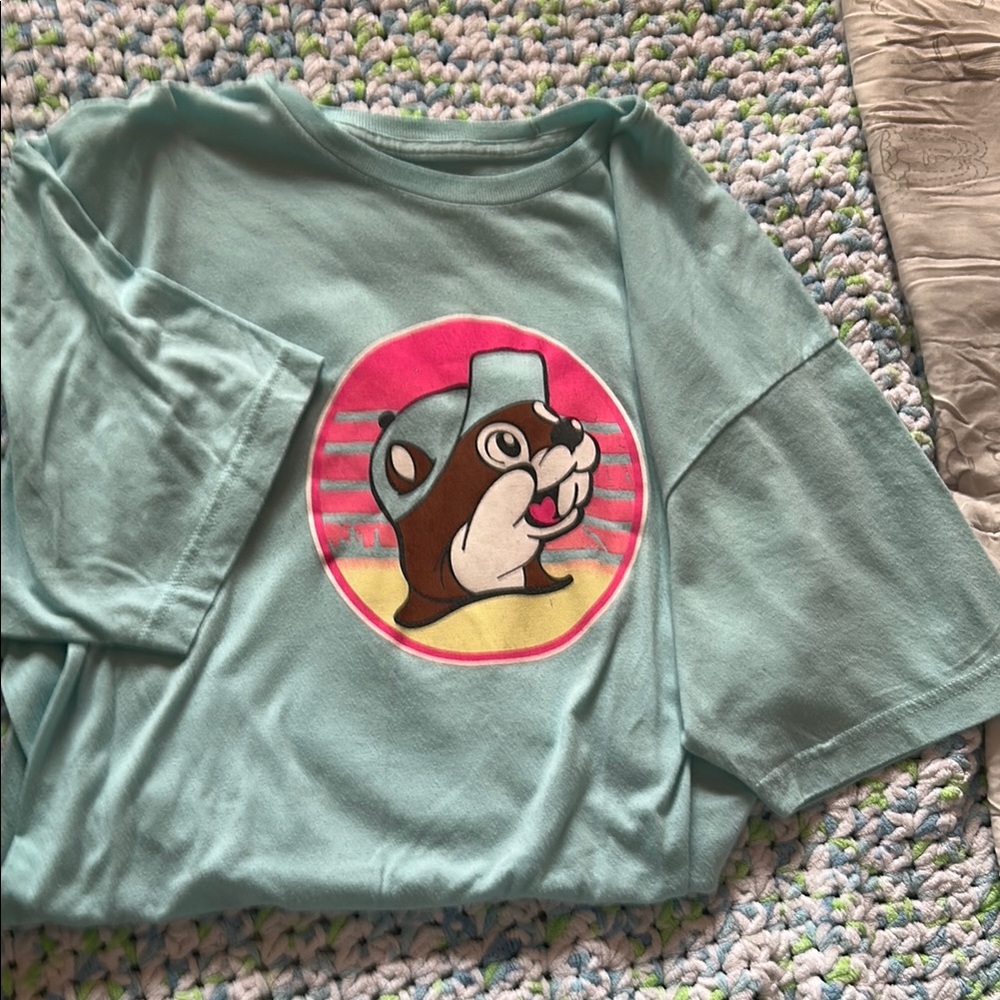 Kids Aqua Graphic T-Shirt